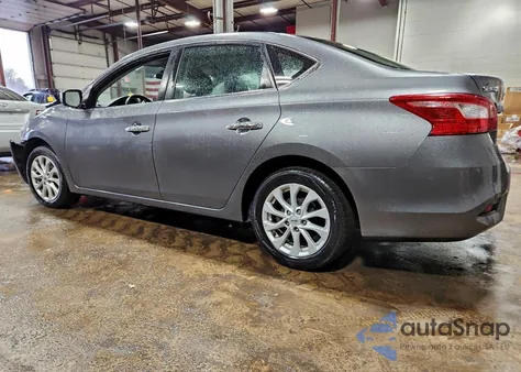 2019 Nissan Sentra S from USA, damaged, VIN 3N1AB7AP6KY406685